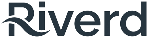 Riverd logo — dark on light