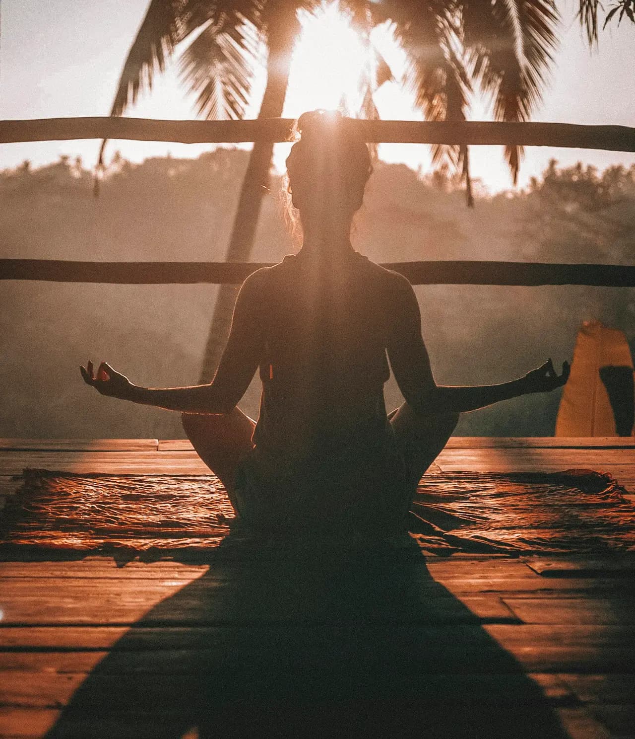 Wellness practitioner in a serene studio